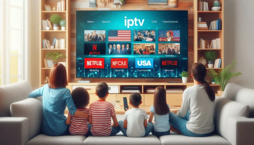 Various IPTV providers offering diverse streaming options.